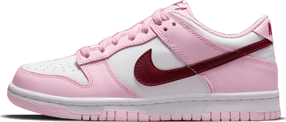 Nike Nike Dunk Low Pink Red White Wit