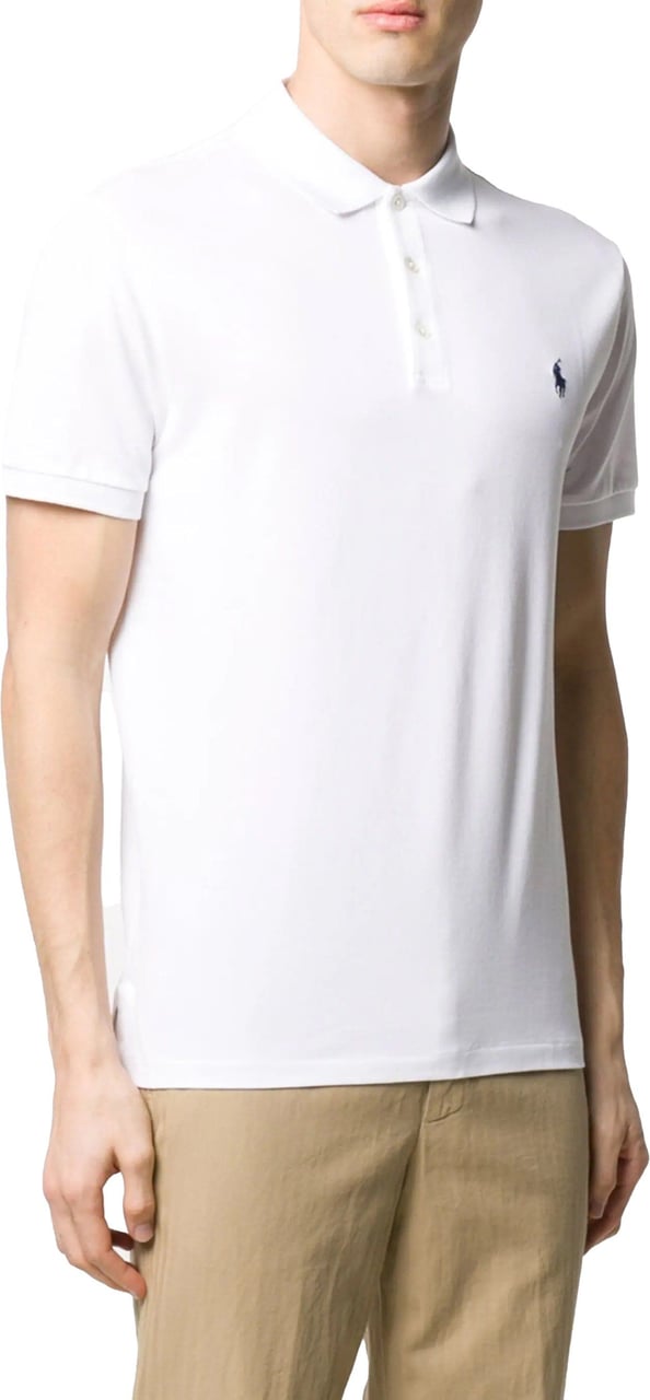 Ralph Lauren Polo shirt white Wit