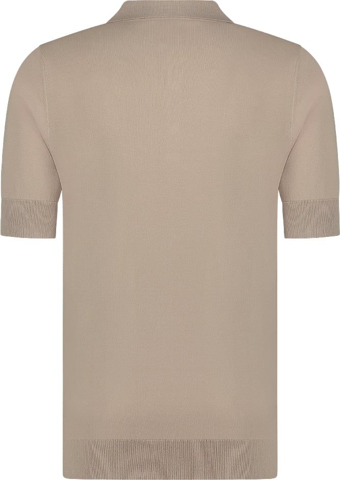 Aeden Nicko Polo Taupe Taupe