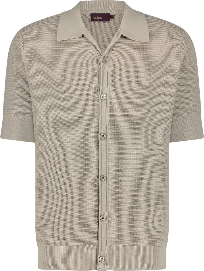 Aeden Maxwello Shirt Taupe Taupe