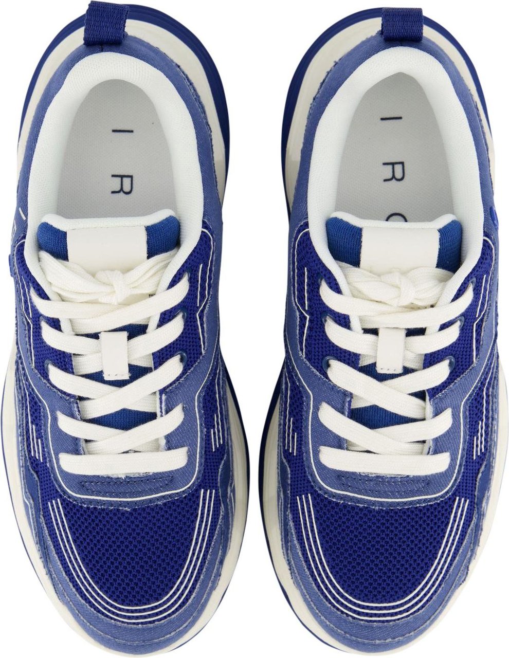 Iro Dames Wave Sneaker Blauw Blauw