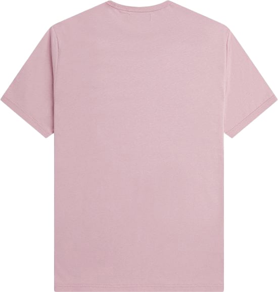 Fred Perry Ringer T-Shirt Roze Roze