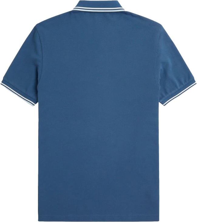 Fred Perry Twin tipped shirt Blauw
