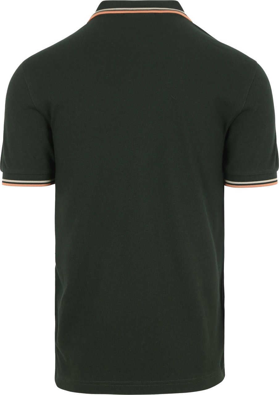 Fred Perry Twin tipped shirt Groen Groen