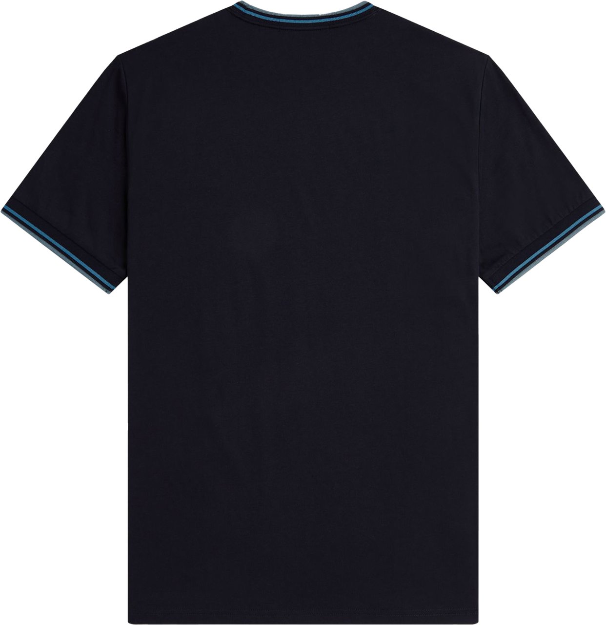 Fred Perry Twin Tipped T-Shirt Blauw Blauw