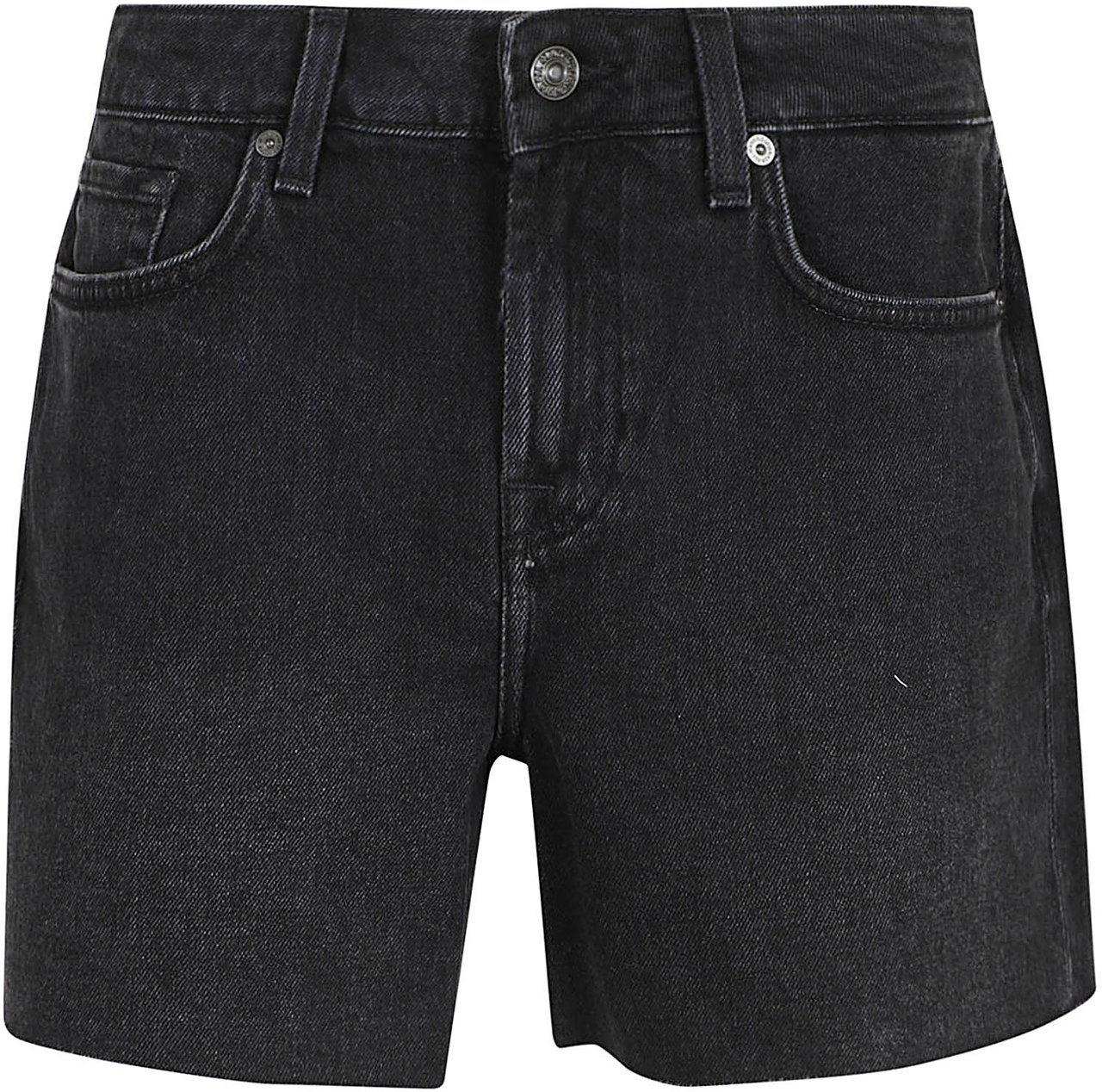 7 For All Mankind monroe long shorts global Zwart