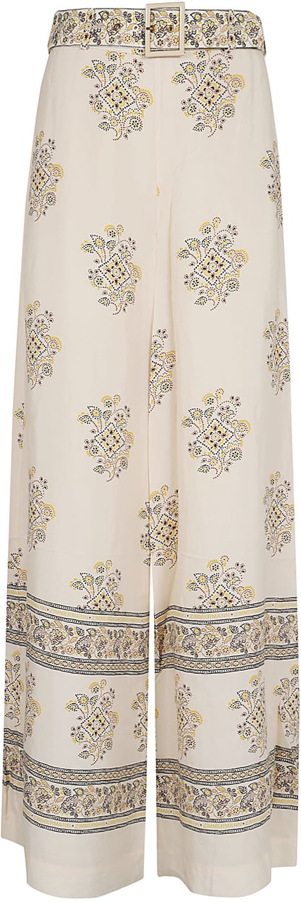 Zimmermann wide leg pant Wit