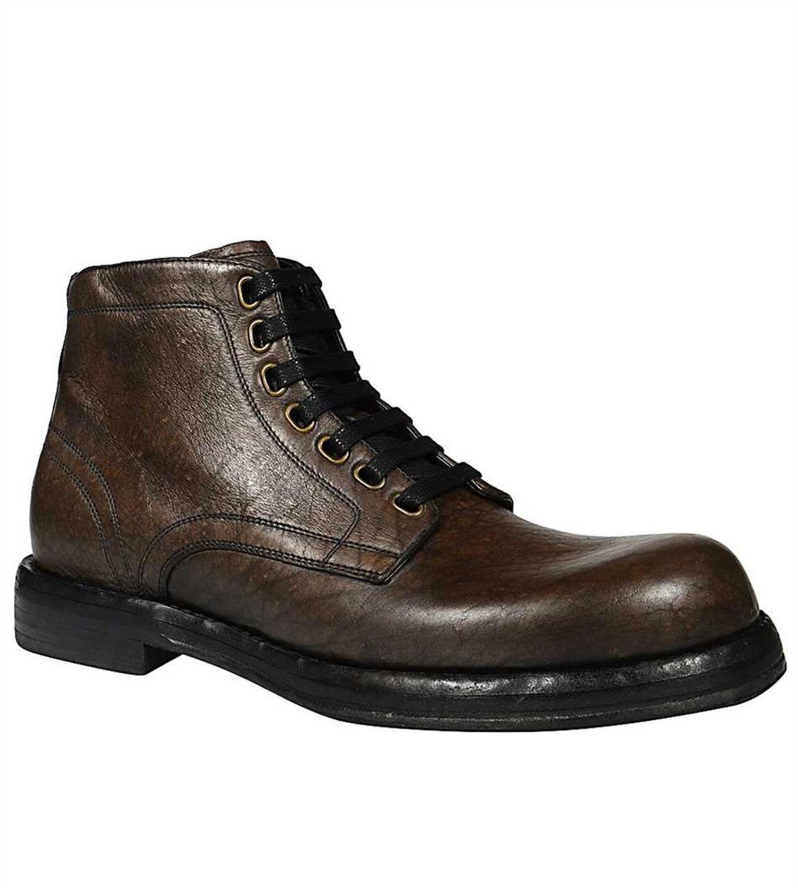 Dolce & Gabbana Dolce & Gabbana Leather Boots Bruin