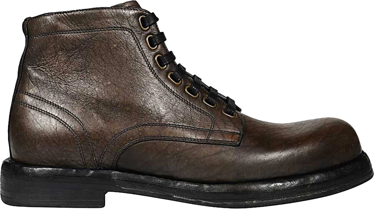 Dolce & Gabbana Dolce & Gabbana Leather Boots Bruin