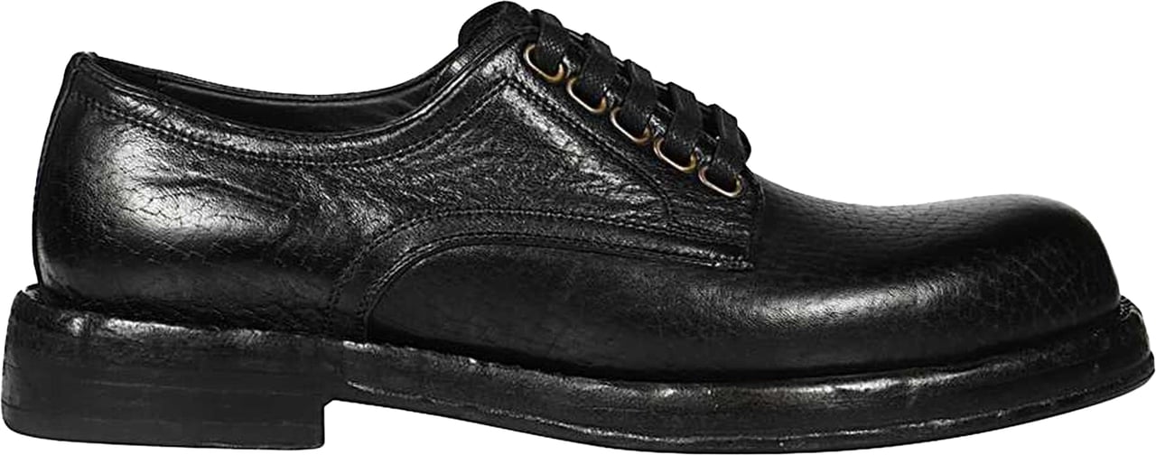 Dolce & Gabbana Dolce & Gabbana Leather Derbies Zwart