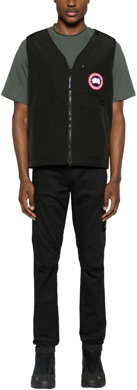 Canada Goose cg canmore vest black Zwart