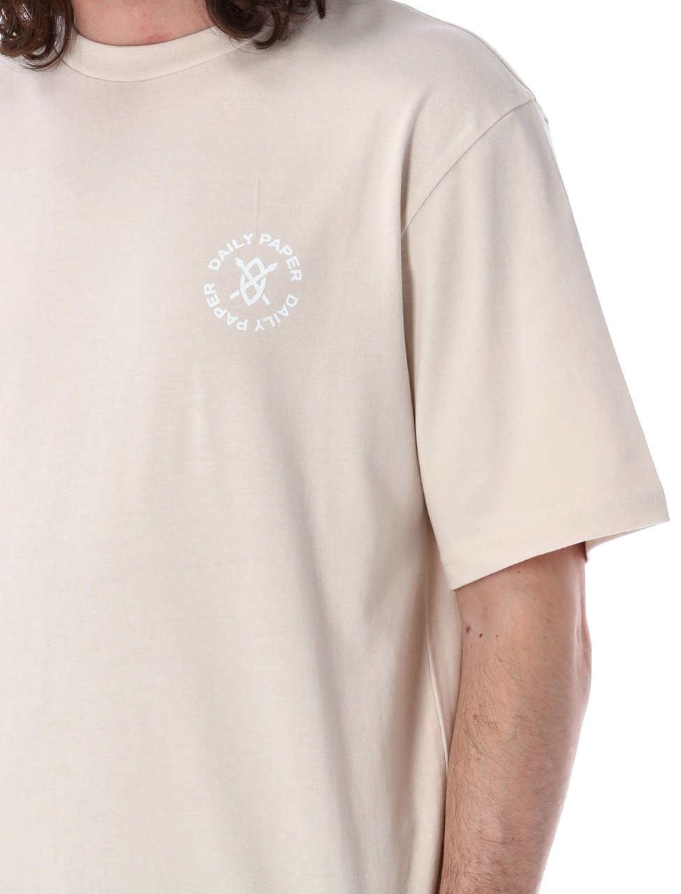Daily Paper CIRCLE TEE Beige