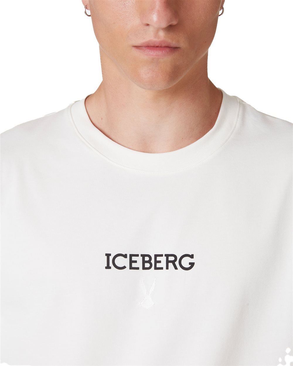 Iceberg T-shirt with logo Beige