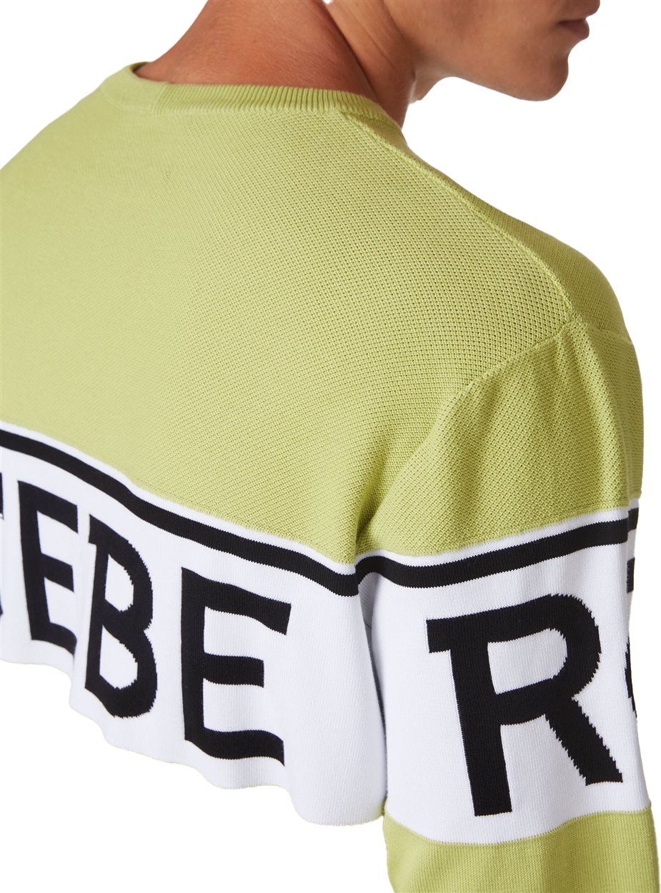 Iceberg Sweater with logo Groen