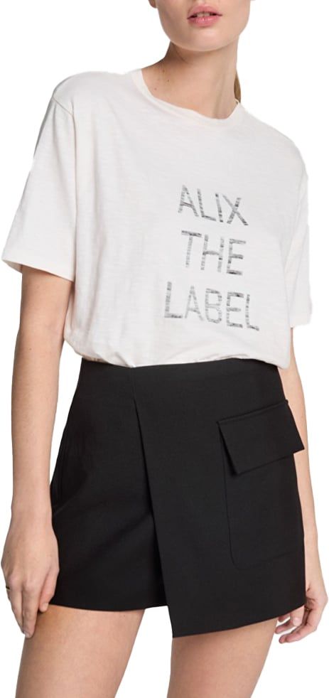 ALIX Alix the label t-shirts creme Beige