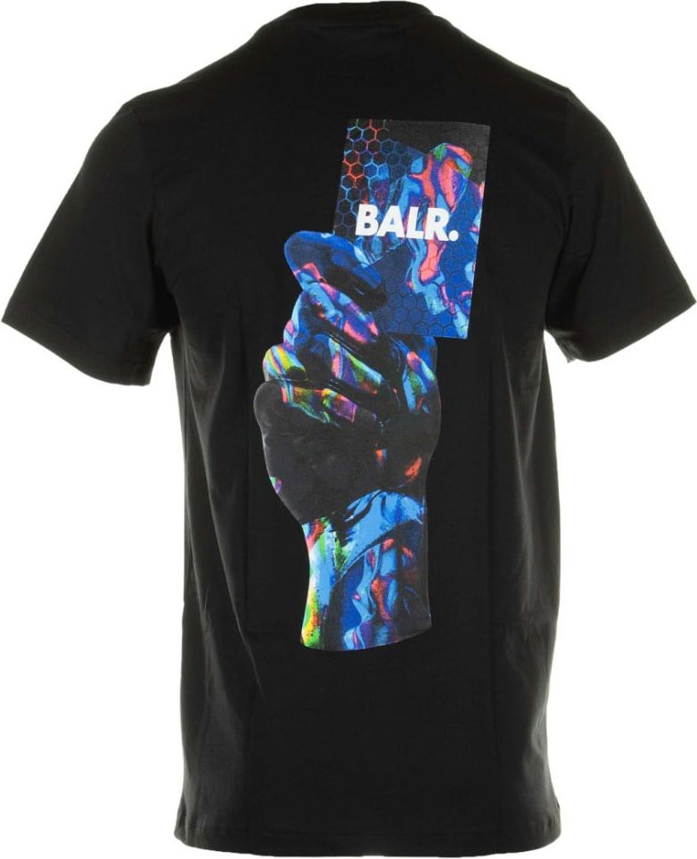 BALR Olaf straight t-shirts zwart Zwart