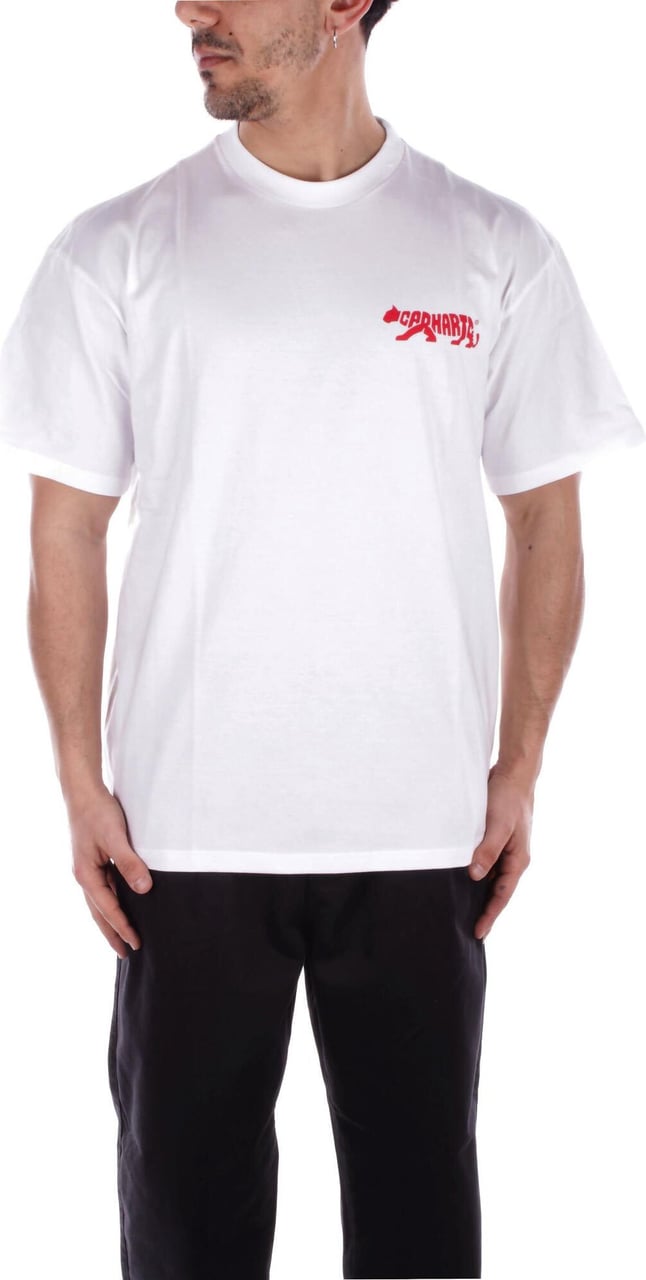 Carhartt Wip S/s Rocky White T-shirt White Wit