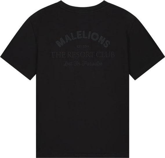 Malelions Malelions Women Paradise T-Shirt - Black Zwart