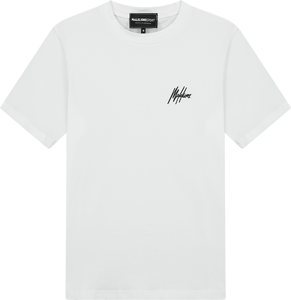 Malelions Malelions Sport Active T-Shirt - White Divers