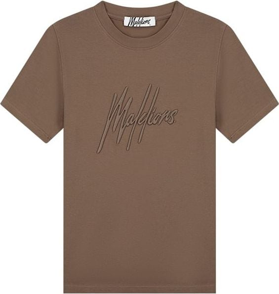 Malelions Malelions Women Essentials T-Shirt - Chocolate Bruin