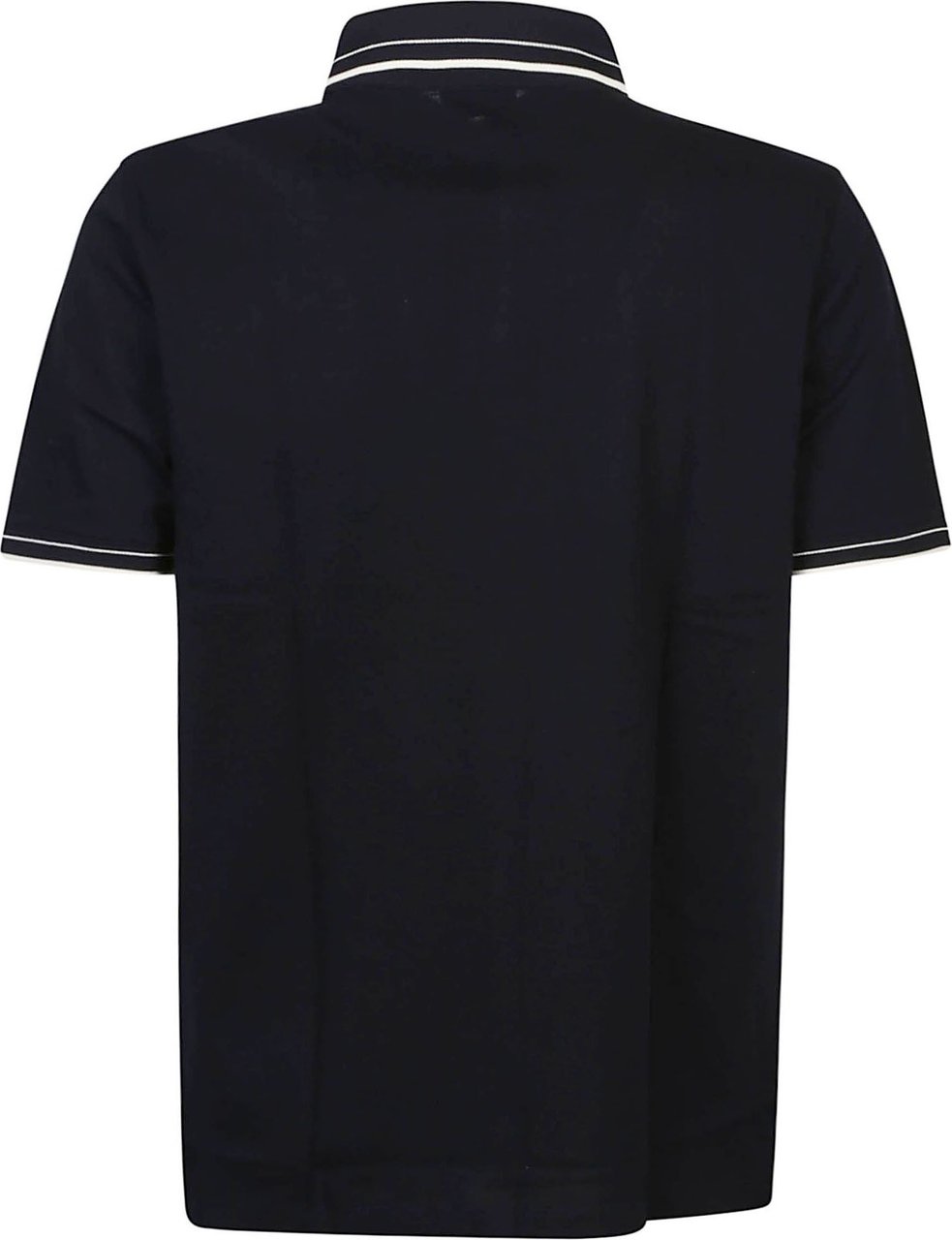 Emporio Armani Short Sleeve Polo Shirt Blue Blauw