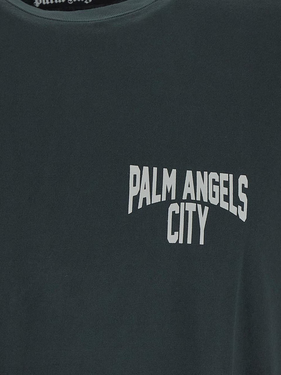 Palm Angels T-shirts And Polos Gray Grijs