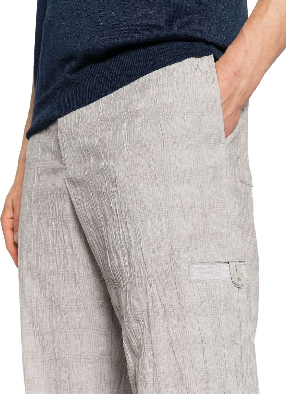 Emporio Armani Trousers Gray Grijs