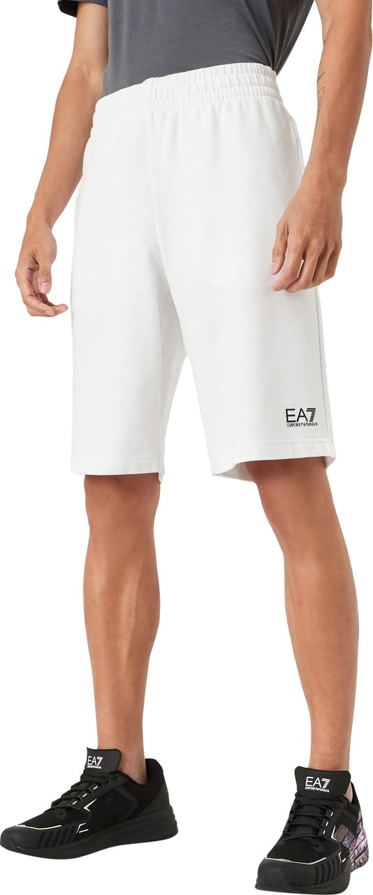 EA7 Shorts White Wit