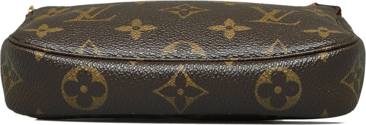 Louis Vuitton Monogram Mini Pochette Accessoires Bruin