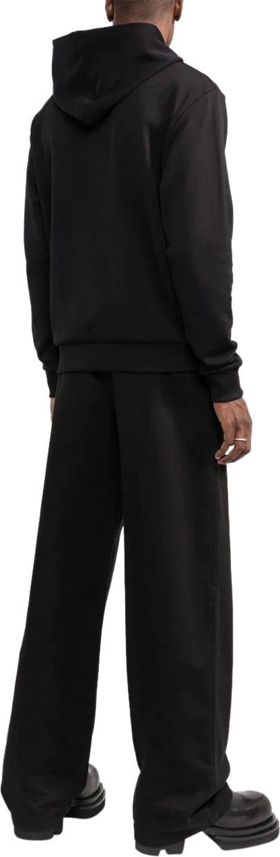 Balmain classic ls hoodie black Zwart