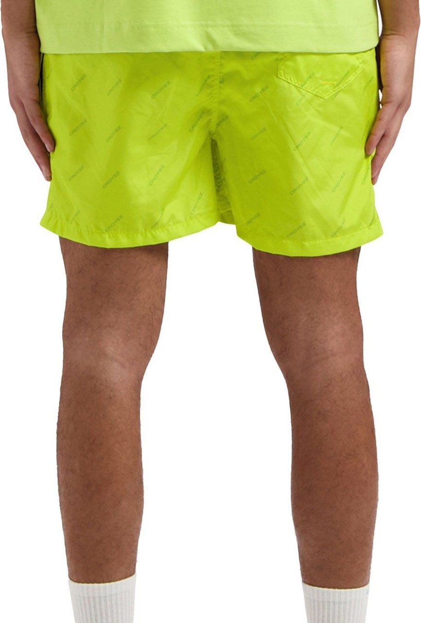 Croyez croyez allover swim shorts - kiwi Groen