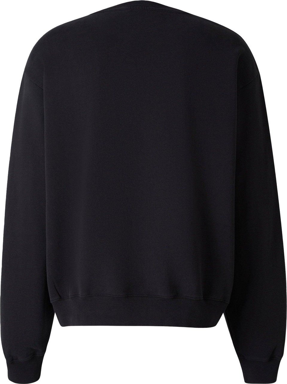 Acne Studios Shiny Effect Sweatshirt Zwart