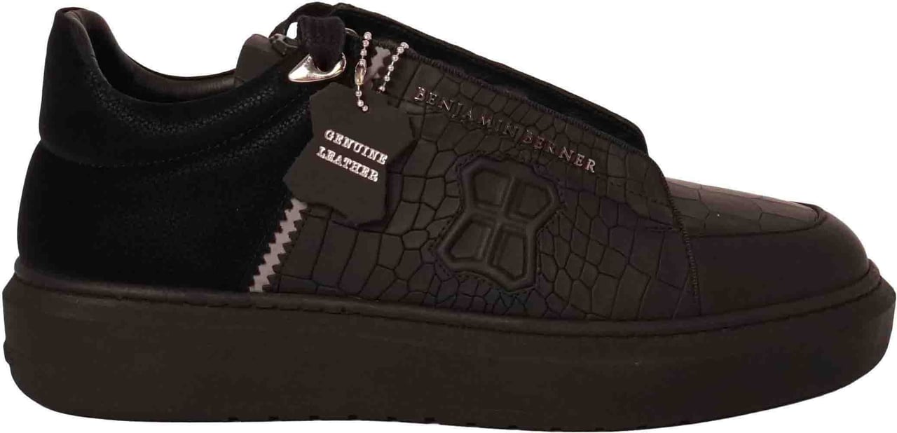 Benjamin Berner Theo sneakers zwart Zwart