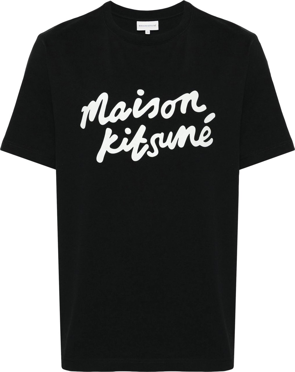 Maison Kitsuné MAISON KITSUNE' T-shirts and Polos Black Zwart