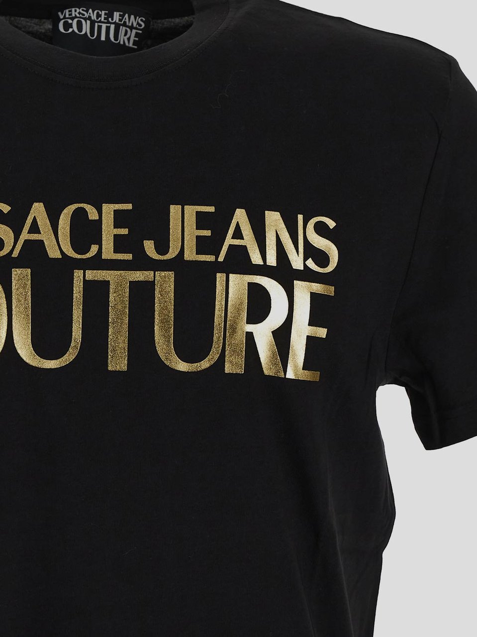 Versace Jeans Couture T-shirts And Polos Black Zwart