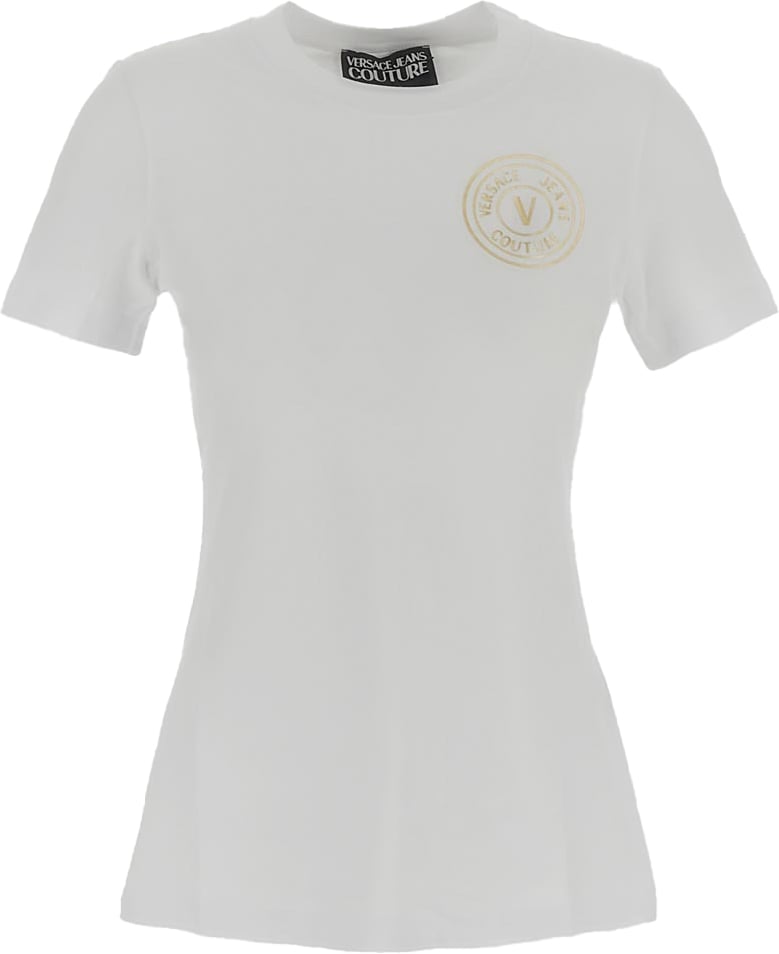 Versace Jeans Couture T-shirts And Polos White Neutraal