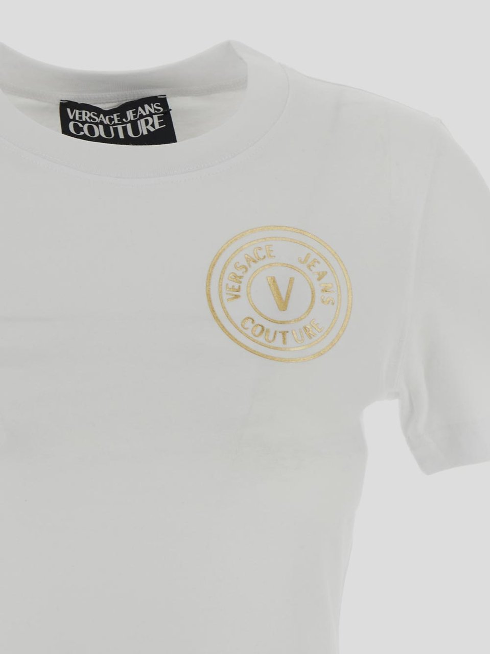 Versace Jeans Couture T-shirts And Polos White Neutraal