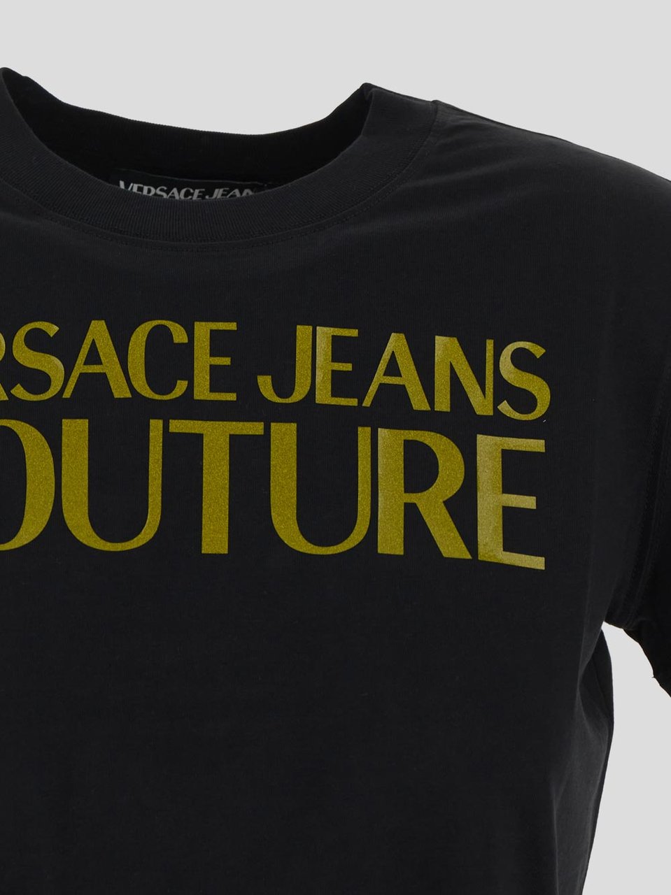 Versace Jeans Couture T-shirts And Polos Black Zwart