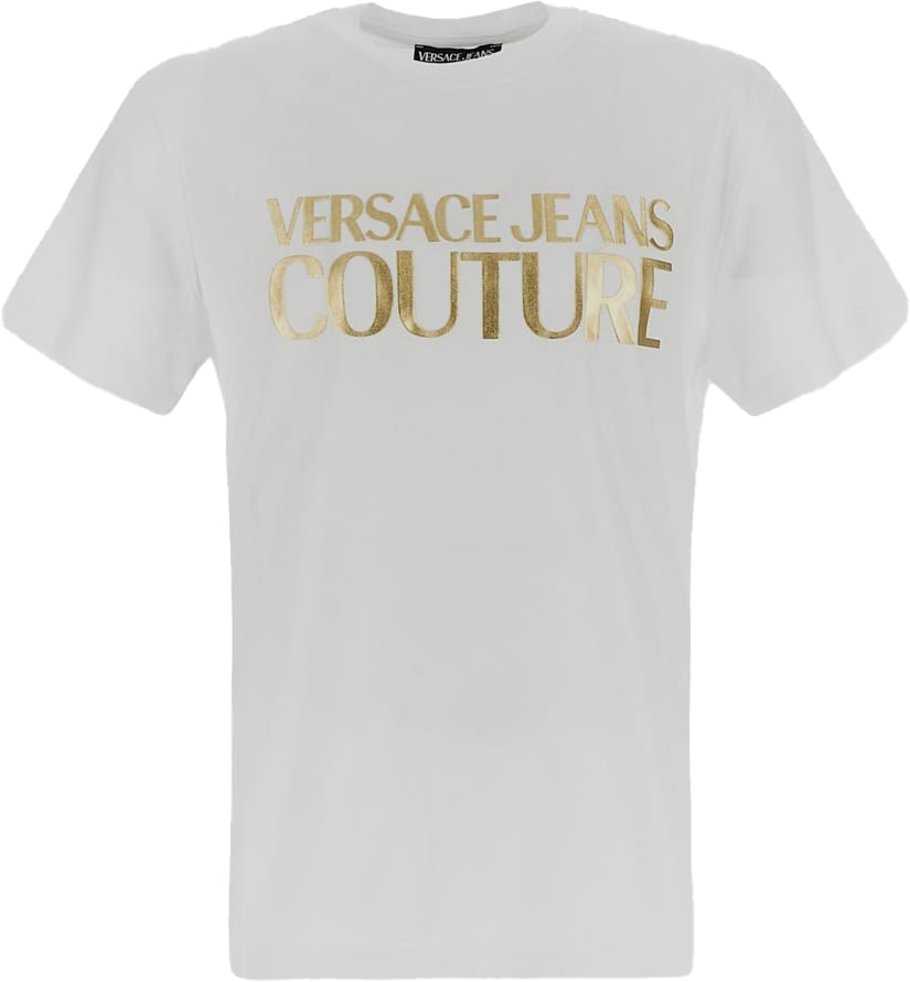 Versace Jeans Couture T-shirts And Polos White Neutraal