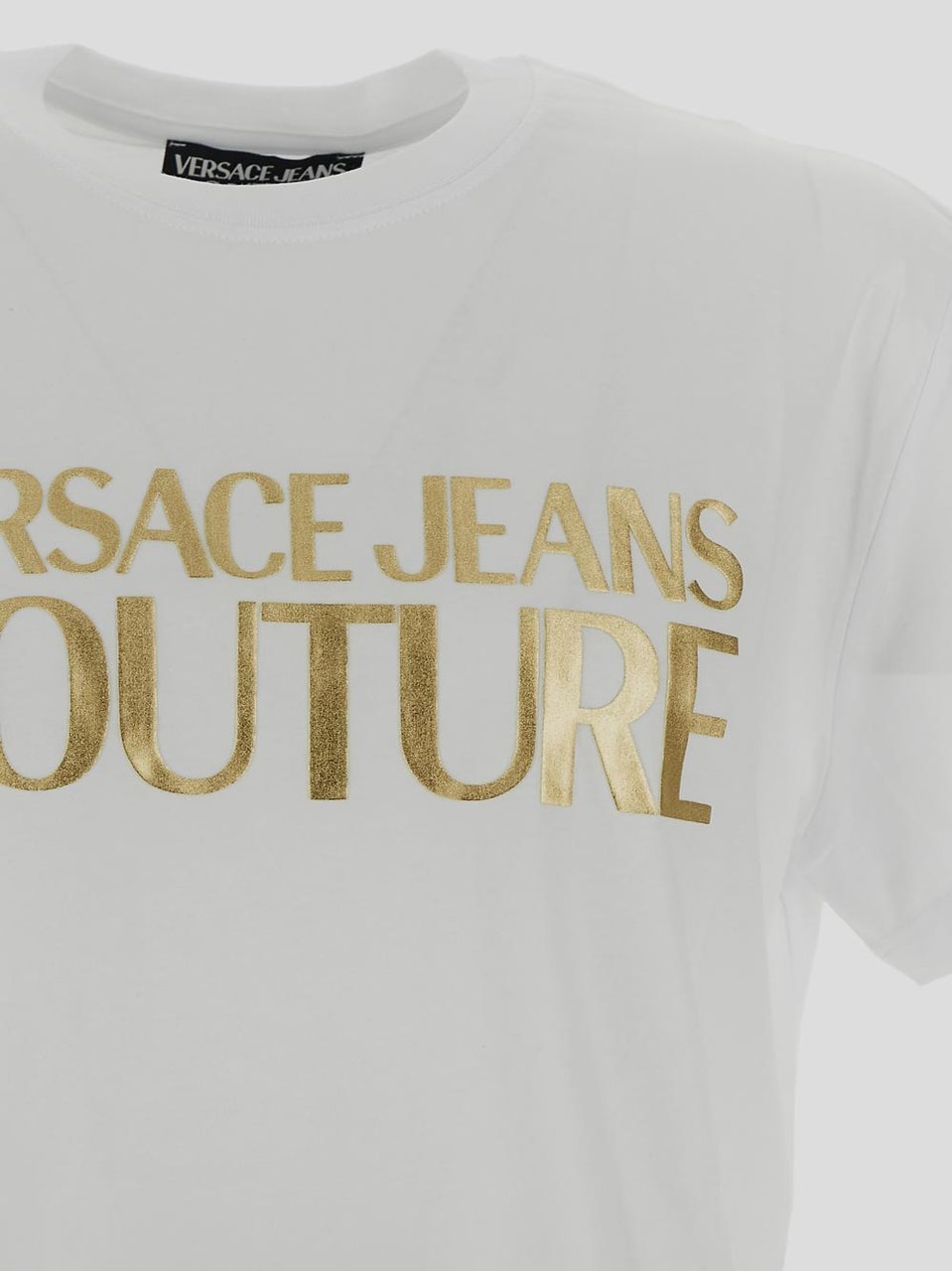 Versace Jeans Couture T-shirts And Polos White Neutraal