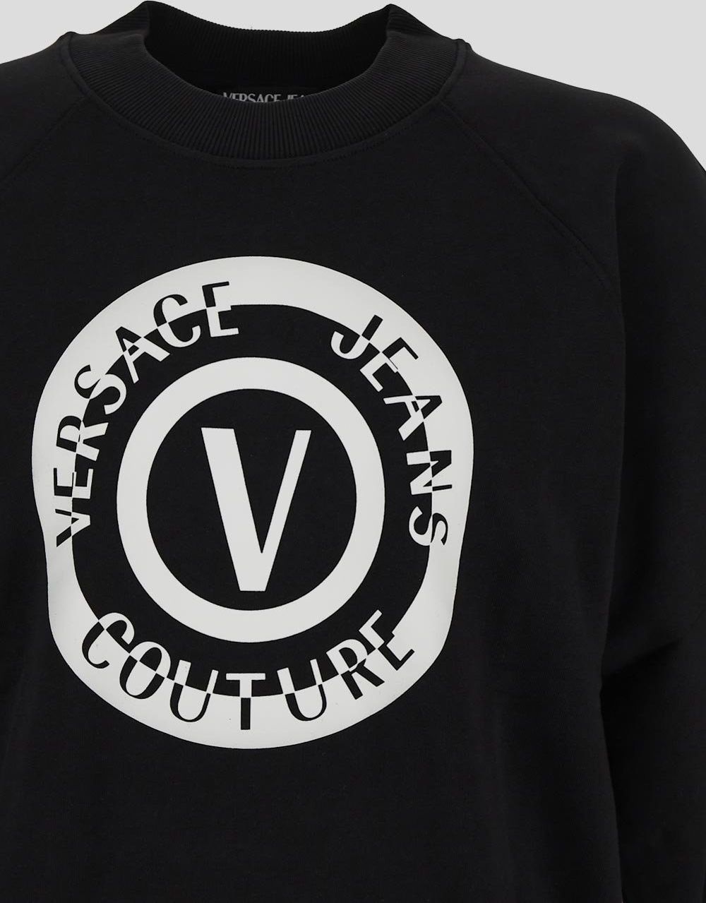 Versace Jeans Couture Logo Sweatshirt Zwart