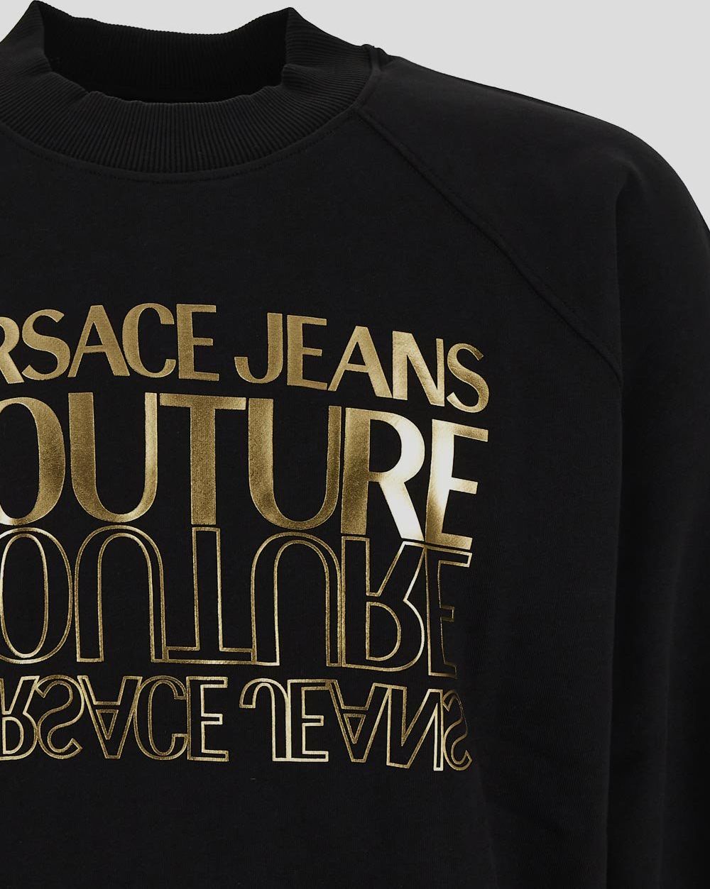 Versace Jeans Couture Logo Sweatshirt Zwart