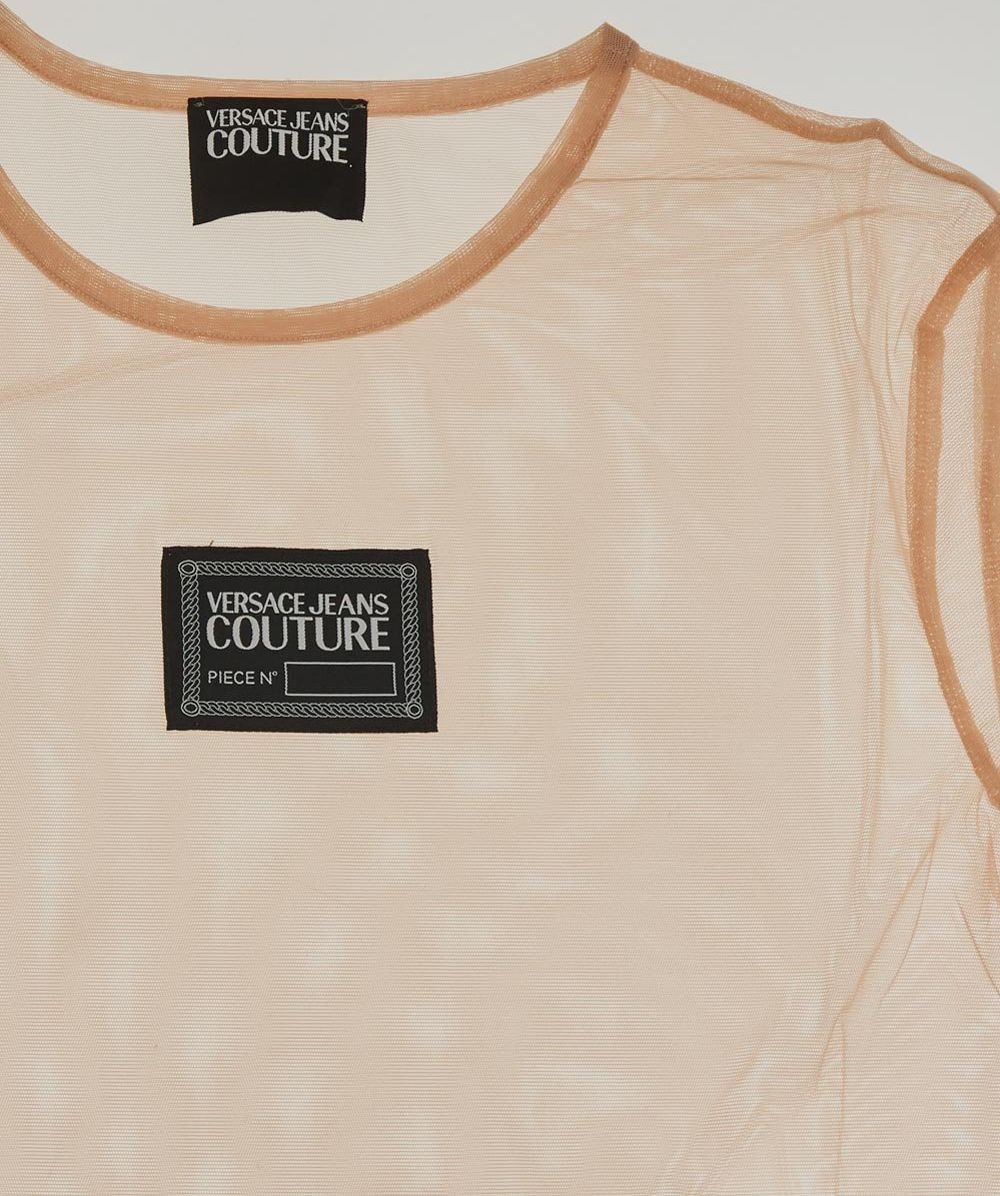 Versace Jeans Couture Logo Top Roze