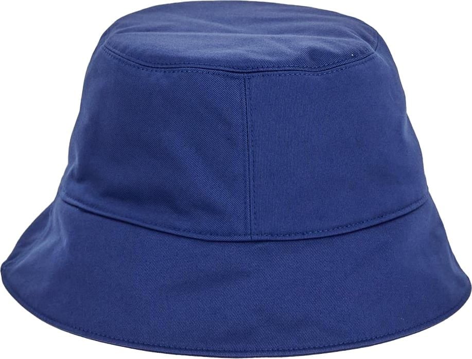 OFF-WHITE Cotton Bucket Hat Blauw