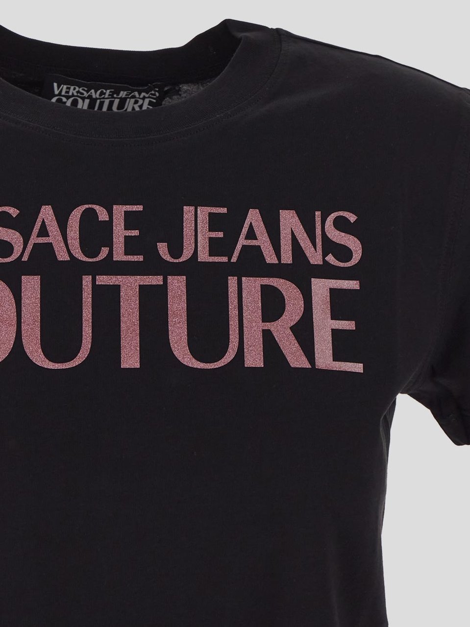 Versace Jeans Couture Logo T-Shirt Zwart