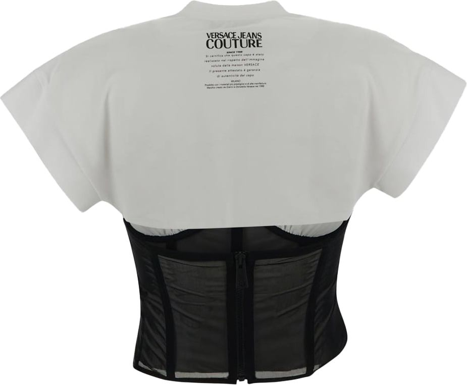 Versace Jeans Couture Bustier Top Wit