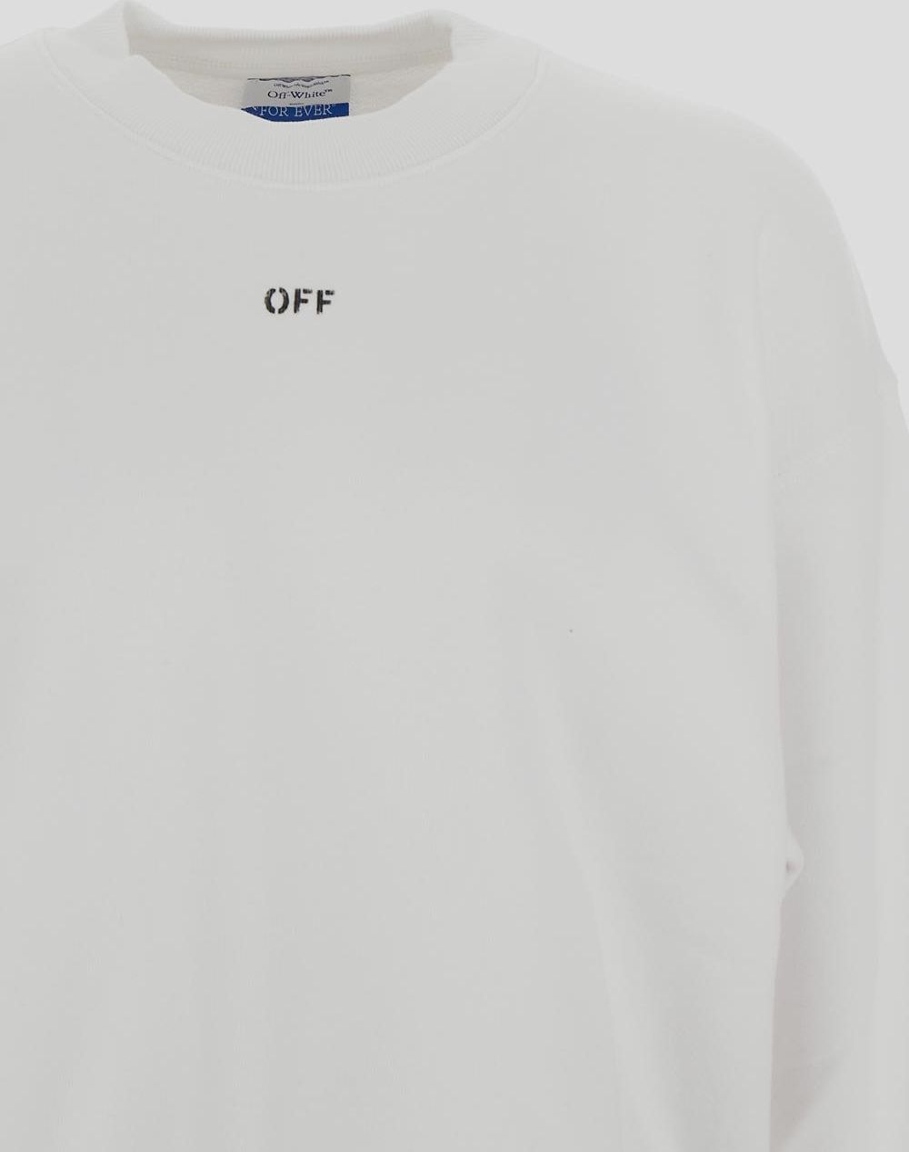 OFF-WHITE Cotton Sweatshirt Wit
