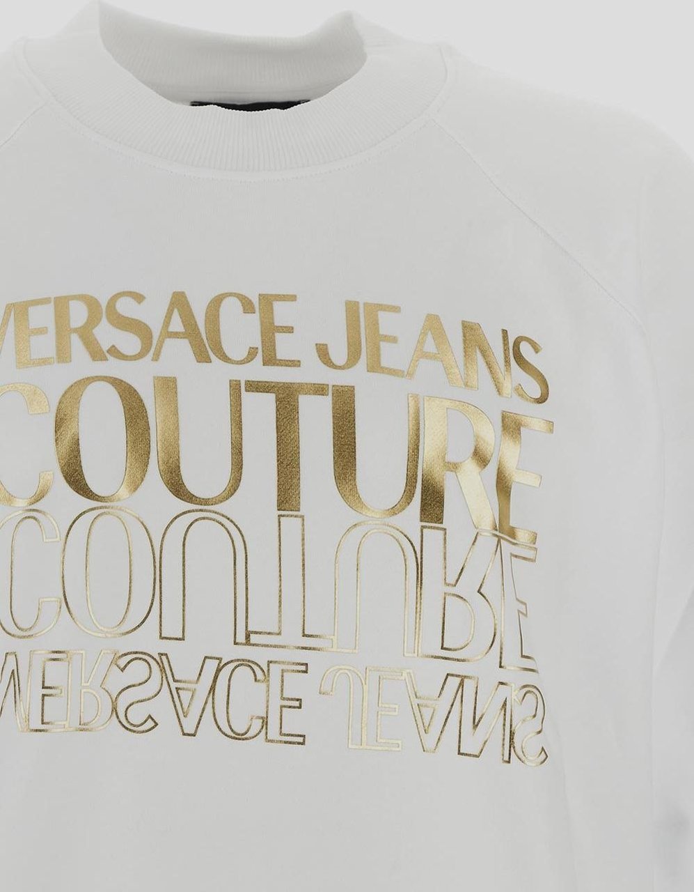 Versace Jeans Couture Logo Sweatshirt Wit