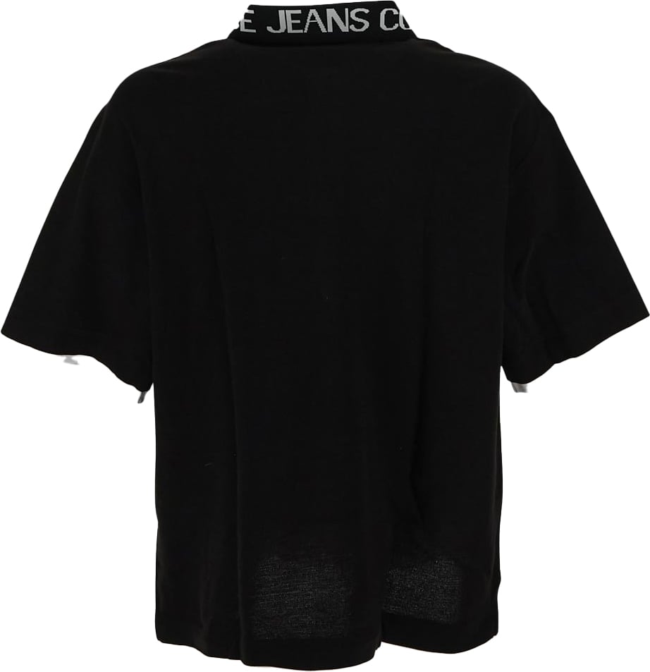 Versace Jeans Couture Versace Jeans Couture T-shirts And Polos Black Zwart