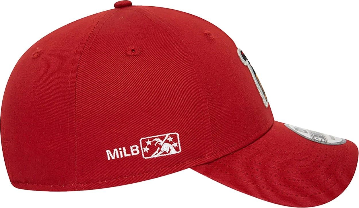 New Era Modesto Nuts Red 9forty cap Rood